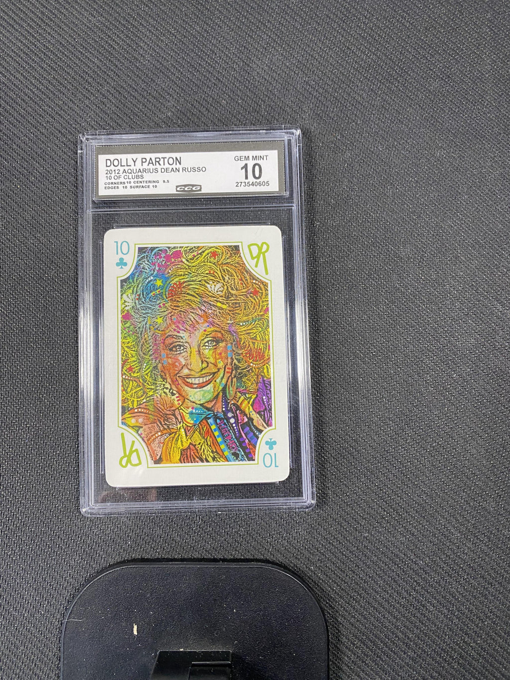 Dolly Parton 2012 Aquaris 10 of Clubs CCG 10 RC