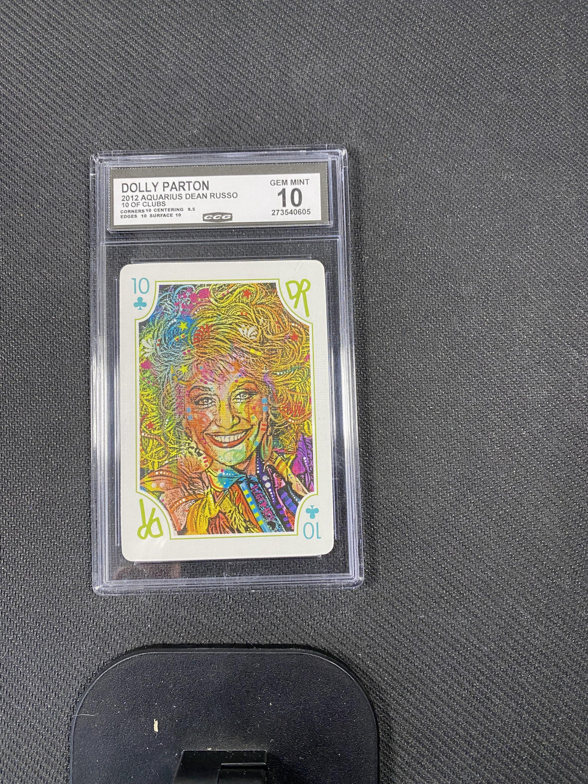 Dolly Parton 2012 Aquaris 10 of Clubs CCG 10 RC