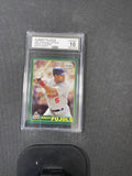 Albert Pujols 2006 Topps 2001 Reprints 6 CCG 10 RC