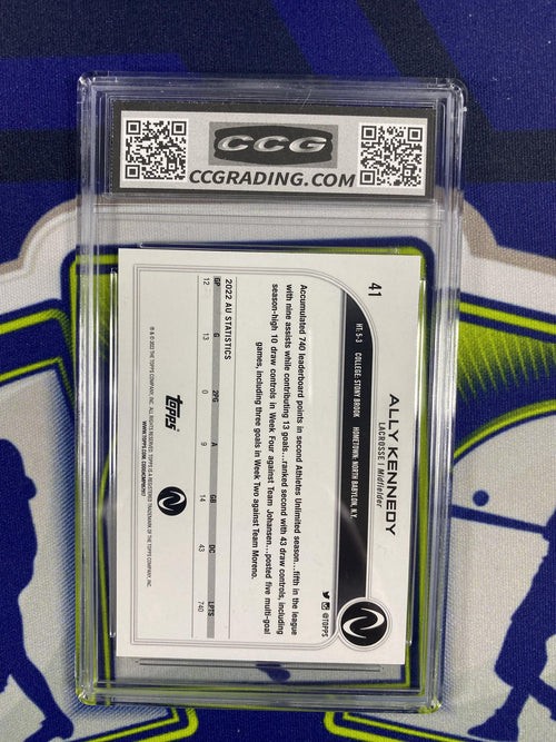 Ally Kennedy 2022 Topps Athletes Unlimited 41 CCG 10 RC