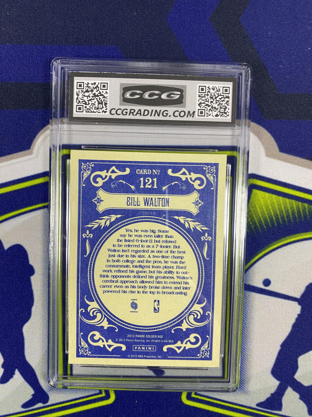 Bill Walton 2012 Panini Golden Age 121 CCG 10 RC