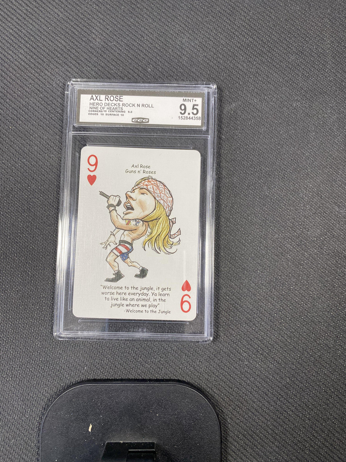 Axl Rose 2022 Herd Decks Rock N' Roll CCG 9.5 RC
