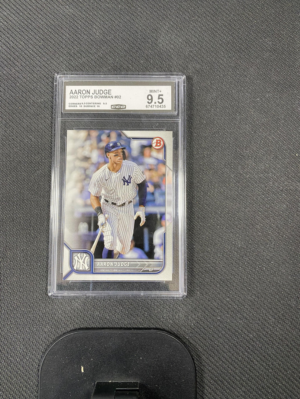 Aaron Judge 2022 Topps Bowman 2 CCG 9.5 RC
