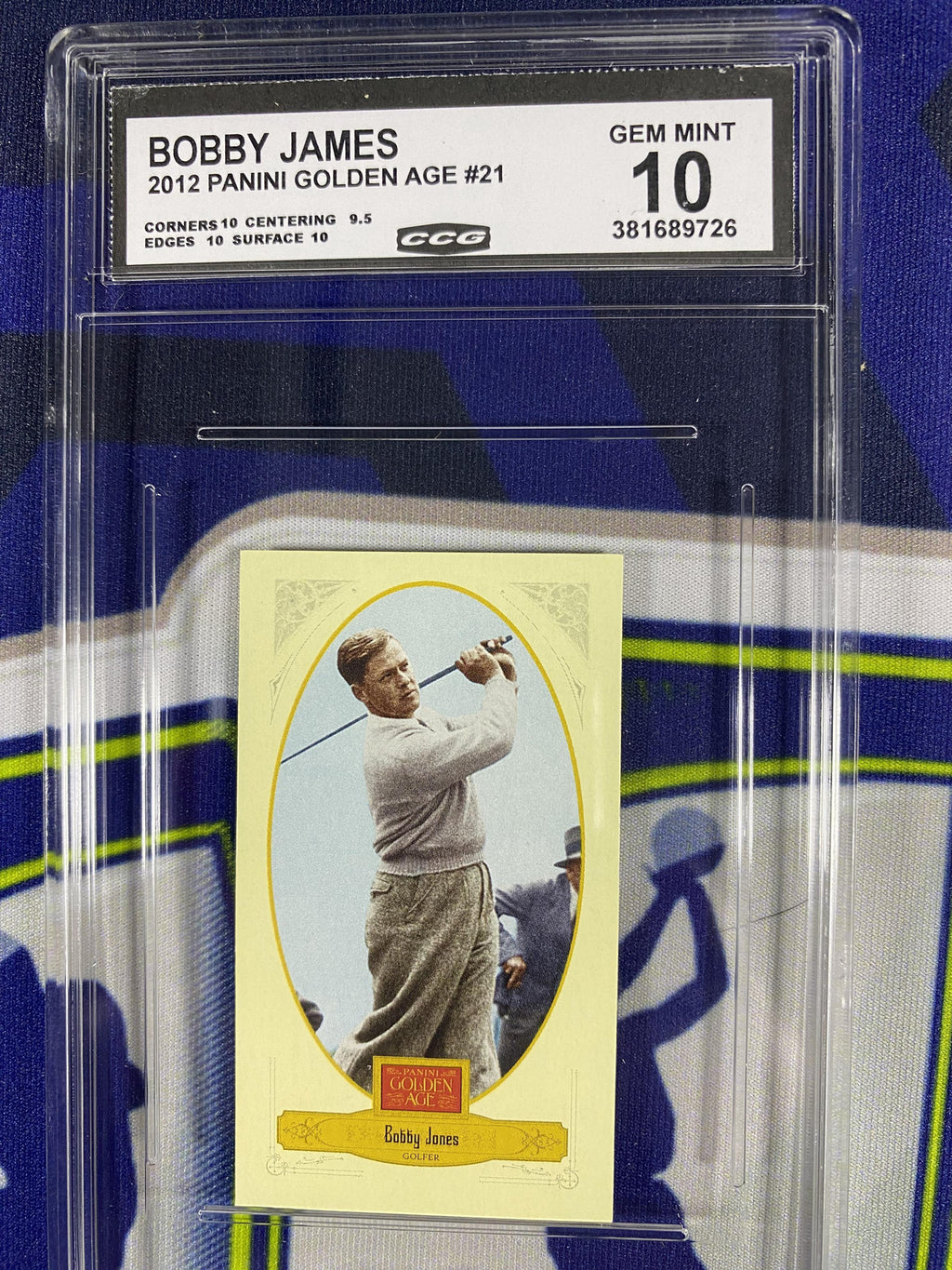 Bobby James 2012 Panini Golden Age 21 CCG 10 RC