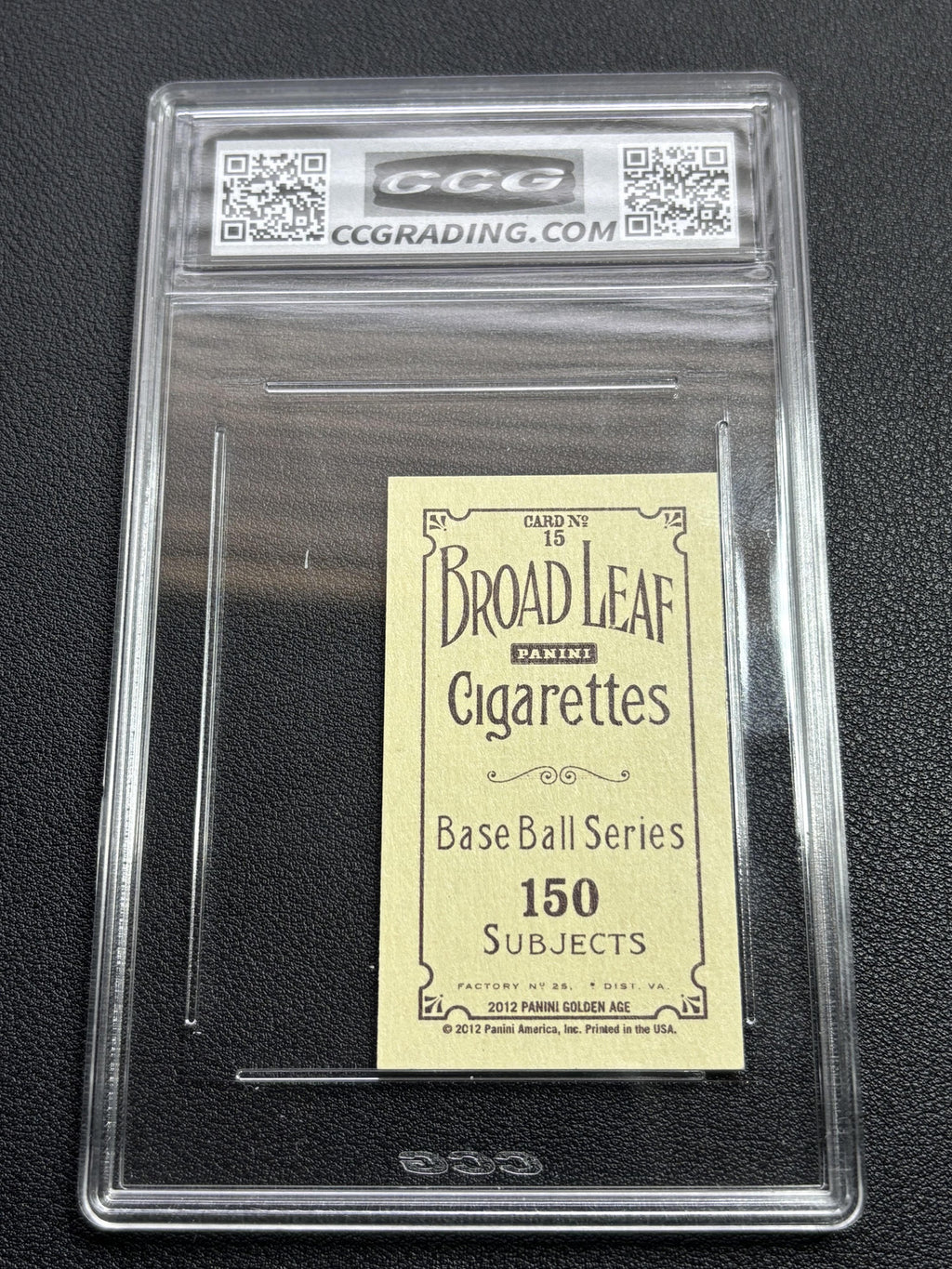 Chick Gandil 2012 Panini Golden Age CCG 10