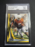 Bijan Robinson 2023 Leaf Draft V2 Gold Rookie CCG 10