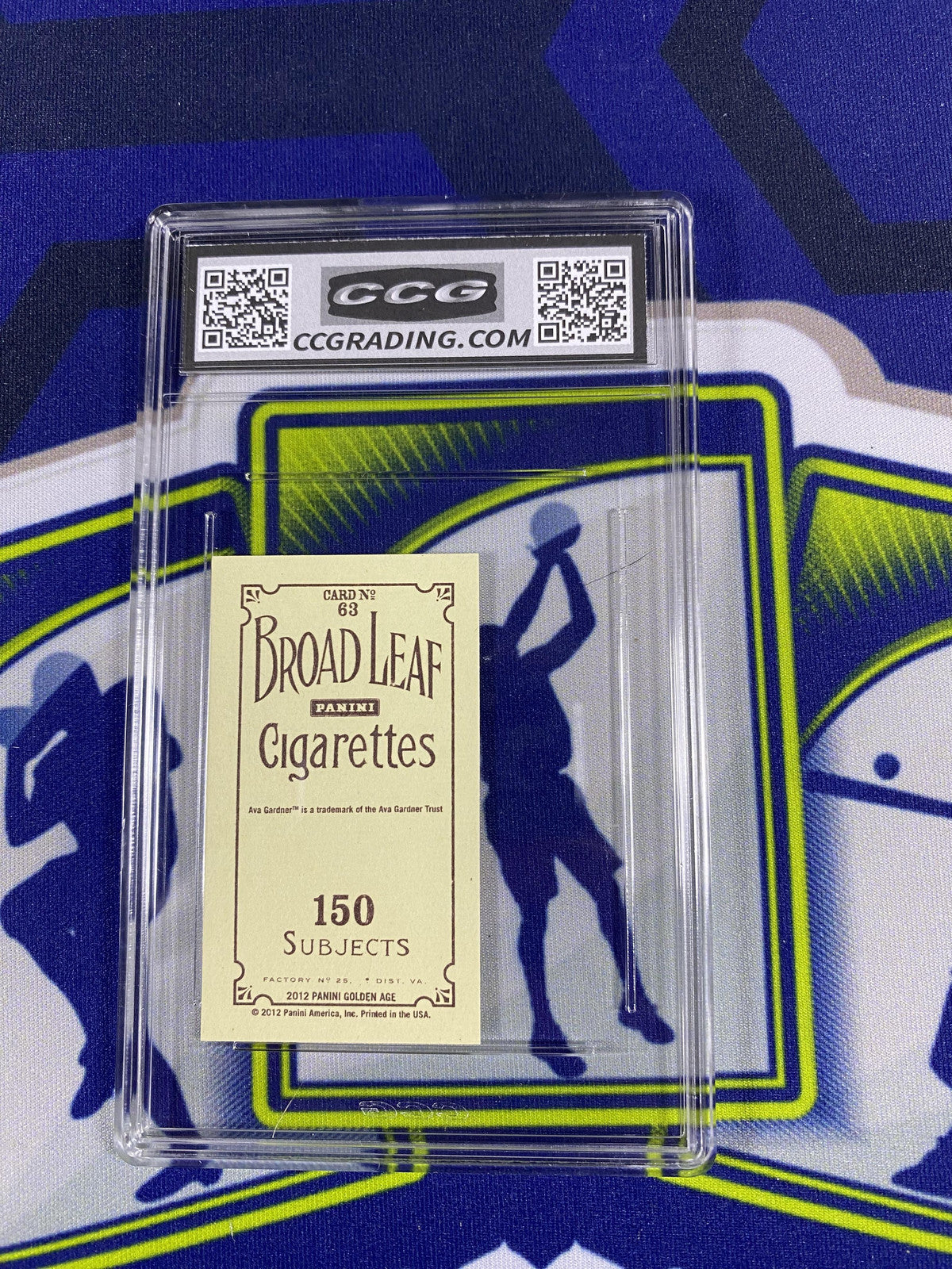 Ava Gardner 2012 Panini Golden Age 63 CCG 10 RC