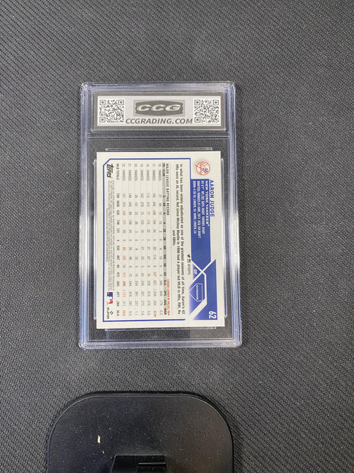 Aaron Judge 2023 Topps Chrome 62 CCG 10 RC