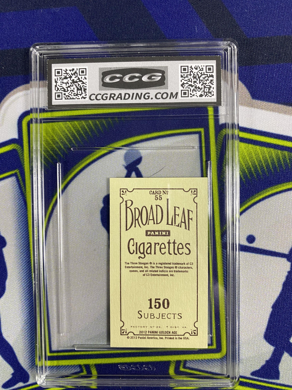 Barry Fine 2012 Panini Golden Age 55 CCG 9.5 RC
