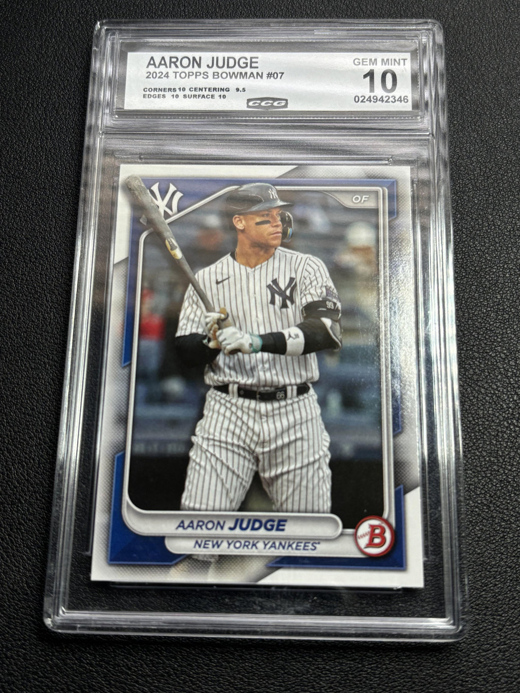 Aaron Judge 2024 Topps Bowman CCG 10