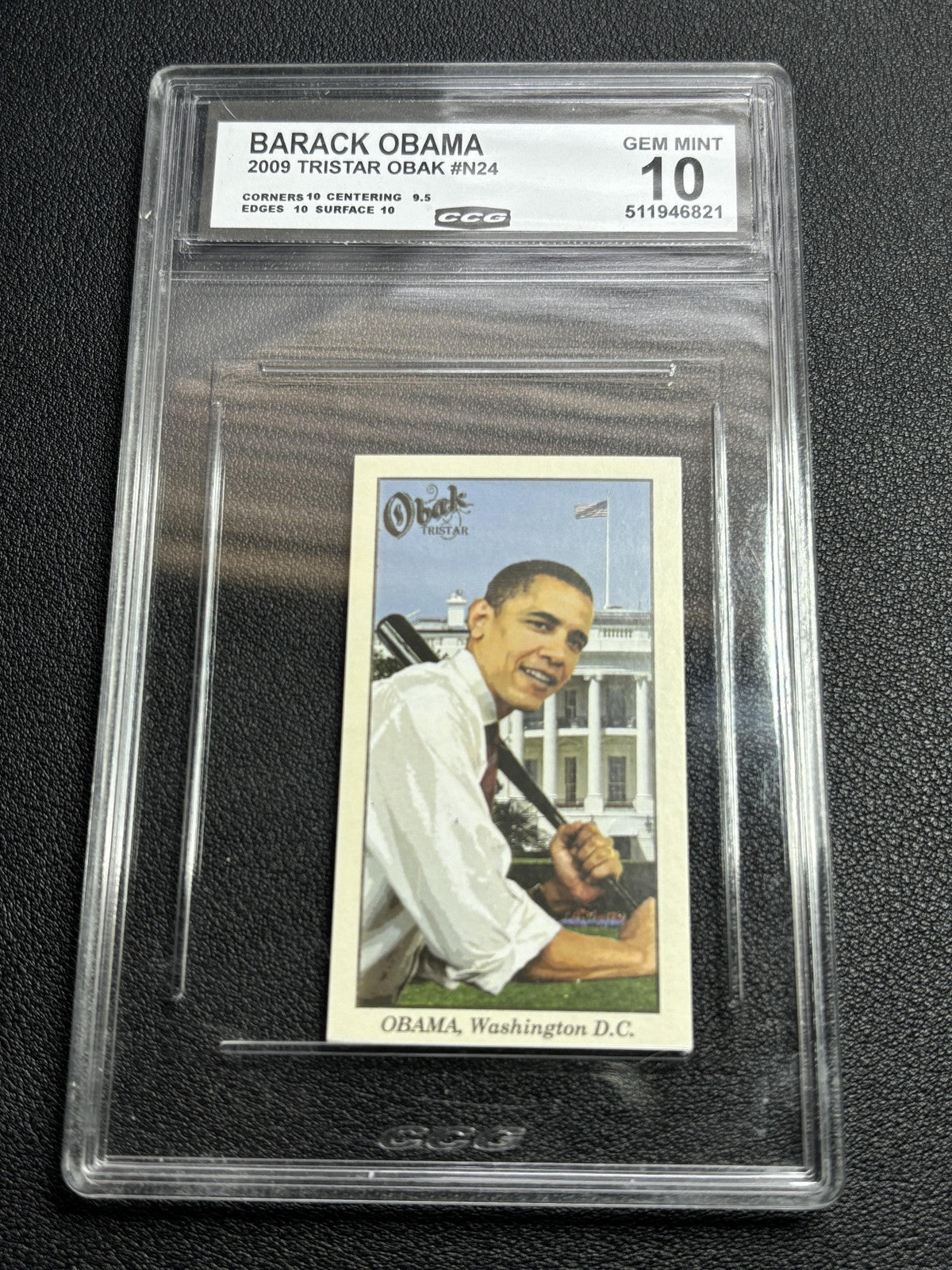 Barack Obama 2009 Tristar Obak CCG 10