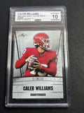 Caleb Williams 2022 Leaf Draft Silver Rookie CCG 10