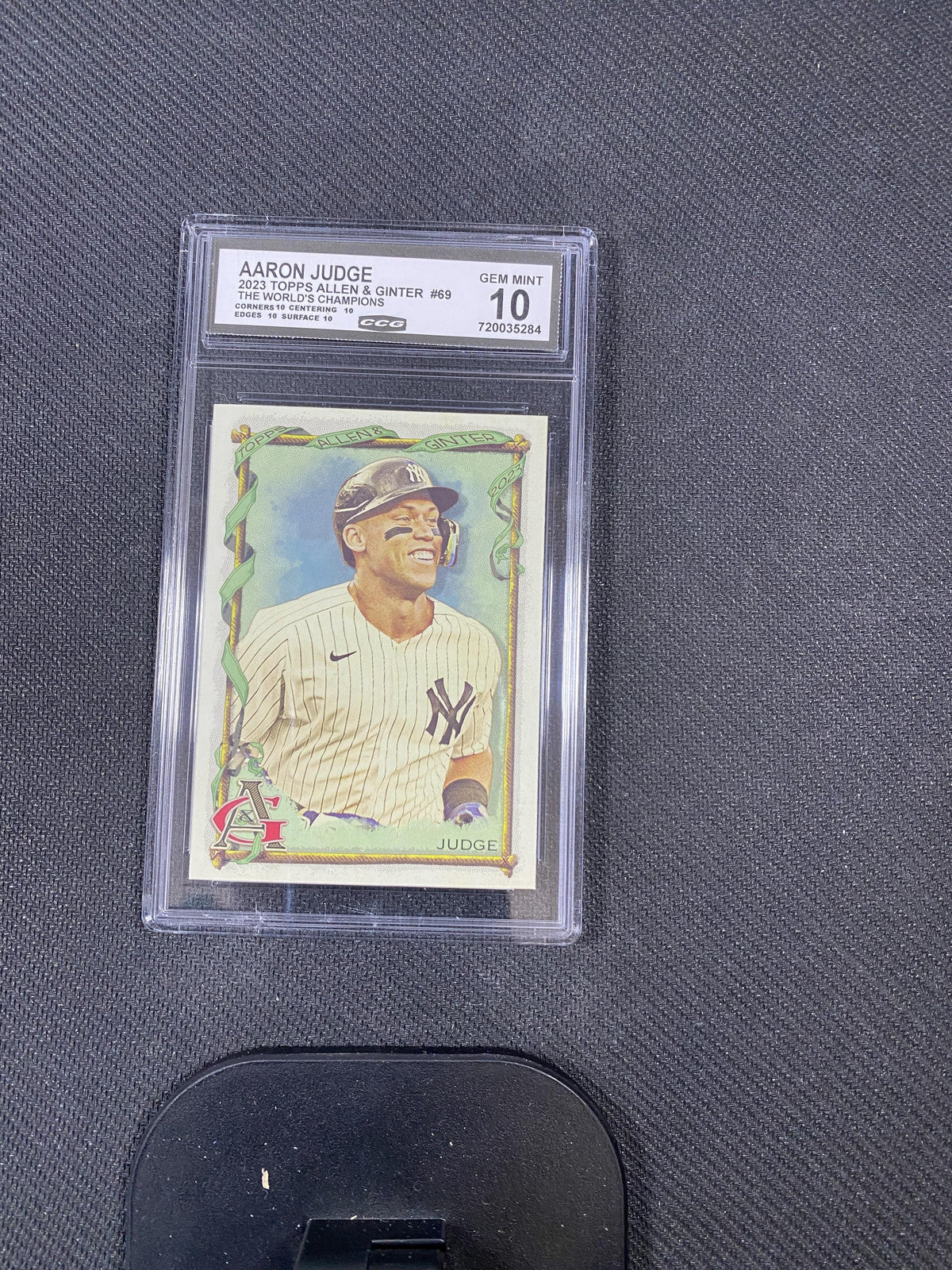 Aaron Judge 2023 Topps Allen & Ginter 69 CCG 10 RC