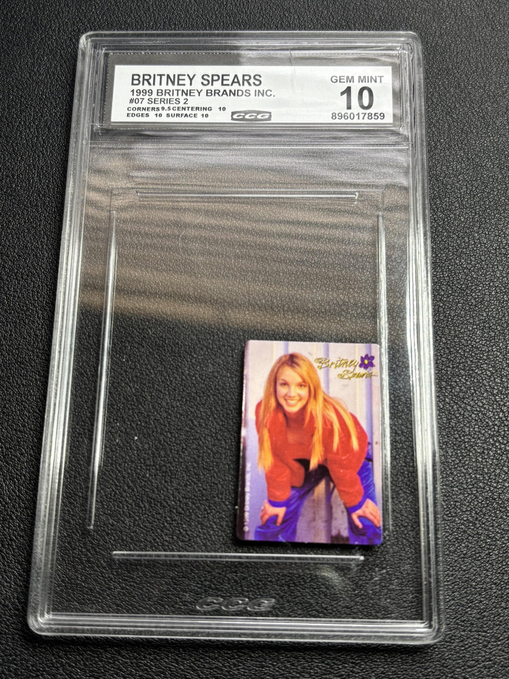 Britney Spears 1999 Series 2 Britney Brands Inc CCG 10