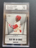 Elly De La Cruz 2023 Leaf Draft RS01 Silver Rookie CCG 10 RC