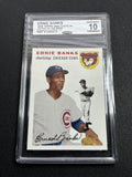 Ernie Banks 2006 Topps 1954 Rookie of the Week CCG 10