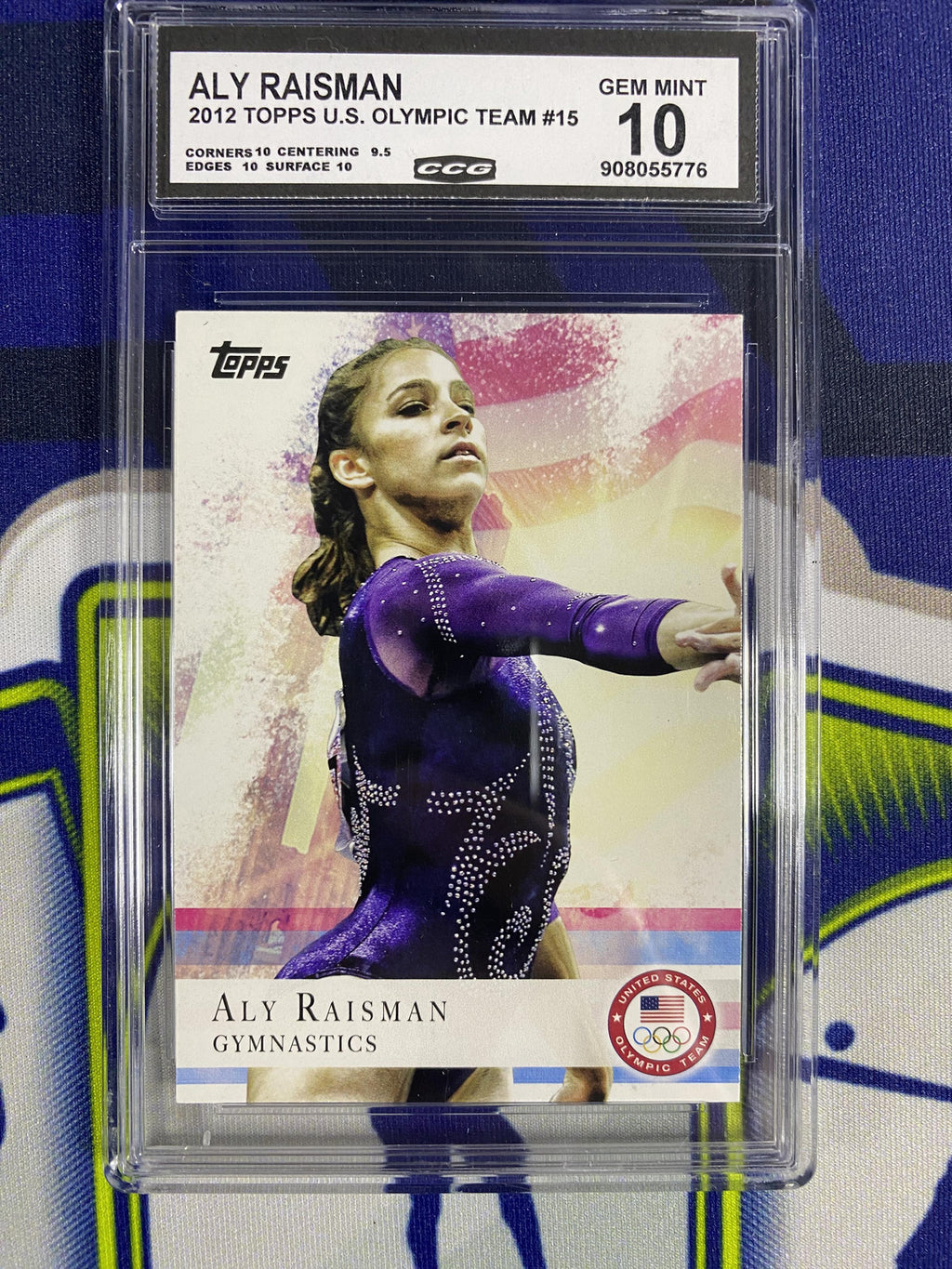 Aly Raisman 2012 Topps US Olympic Teams 15 CCG 10 RC