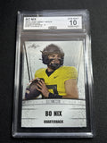 Bo Nix 2023 Leaf Draft Silver Rookie CCG 10