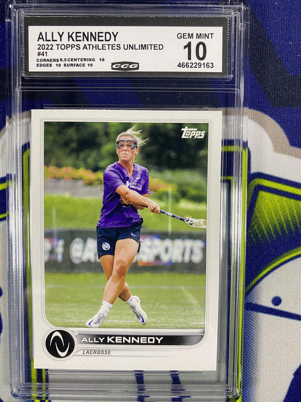 Ally Kennedy 2022 Topps Athletes Unlimited 41 CCG 10 RC