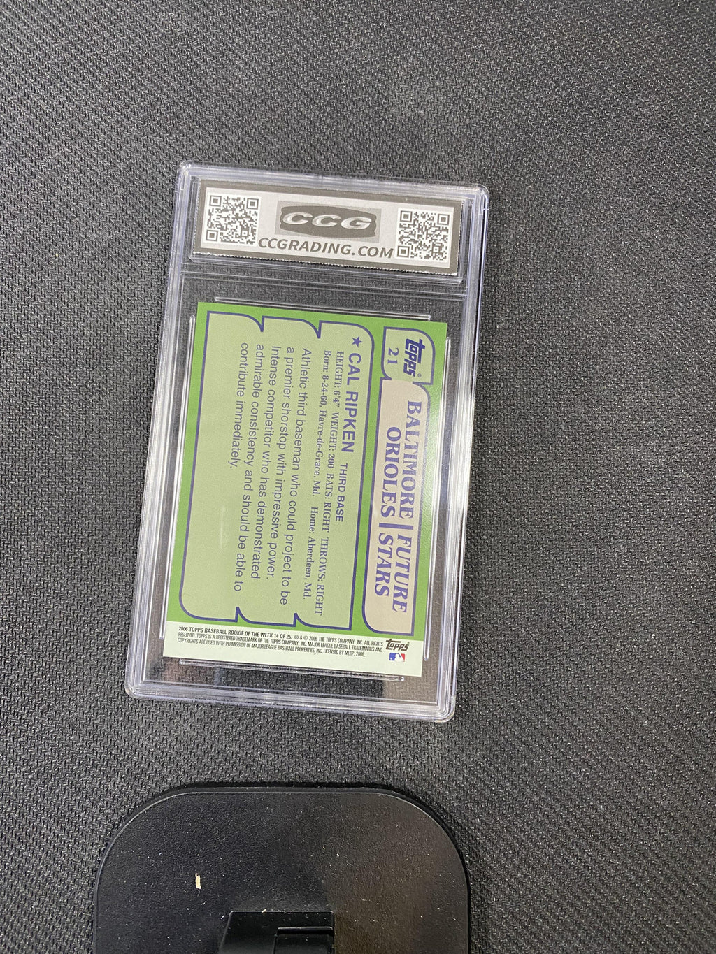 Cal Ripken 2006 Topps 1982 Topps Reprint 14 CCG 10 RC