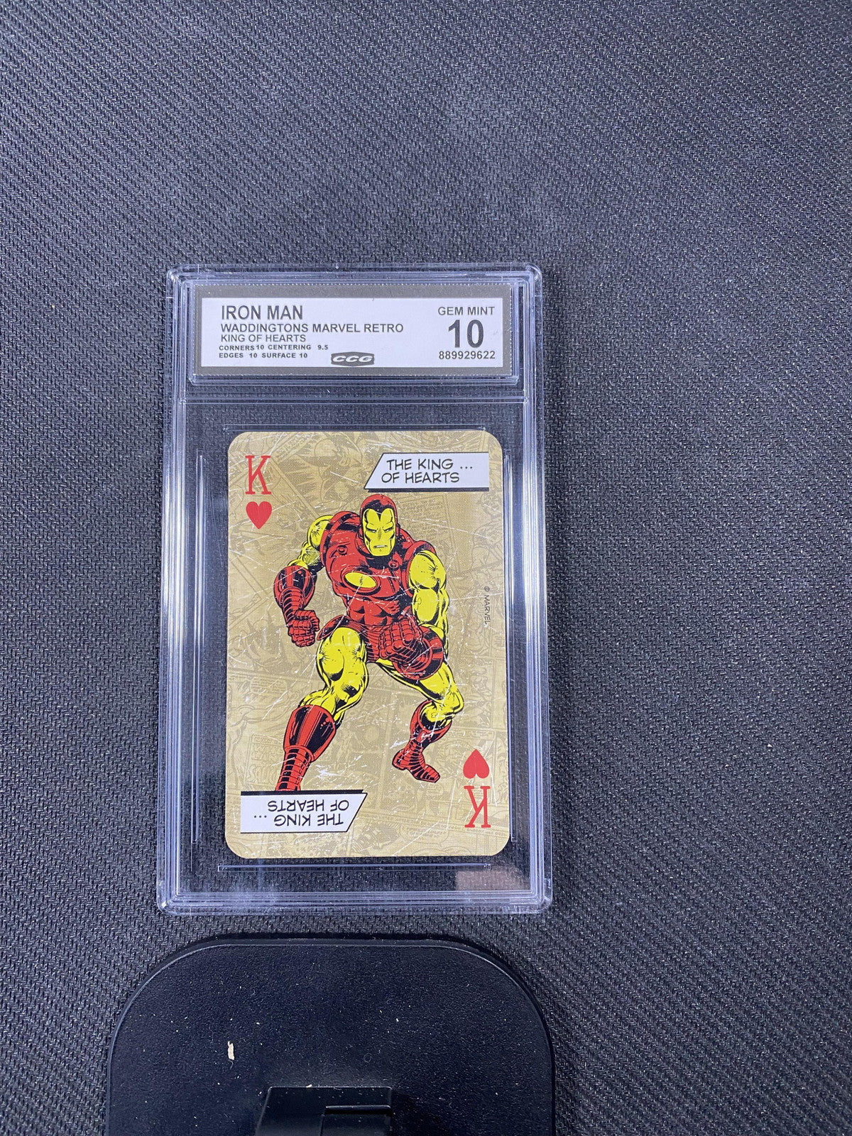 Iron Man 2009 Waddingtons Marvel Retro CCG 10 RC