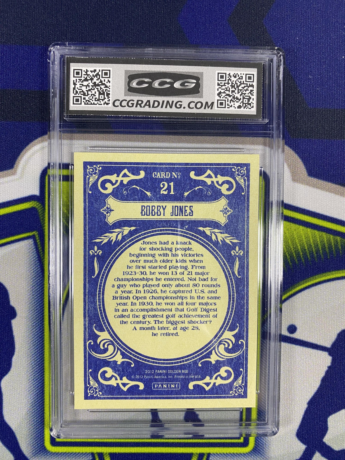 Bobby Jones 2012 Panini Golden Age 21 CCG 10 RC