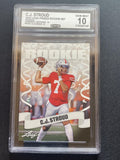 CJ Stroud 2022 Leaf Prized Rookie 7 Rookie CCG 10 RC