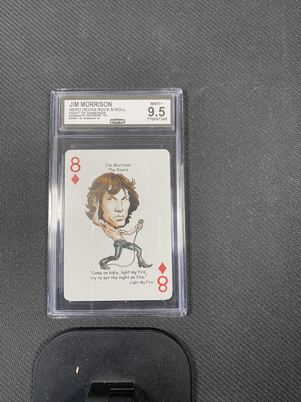 Jim Morrison 2022 Herd Decks Rock N' Roll CCG 9.5 RC