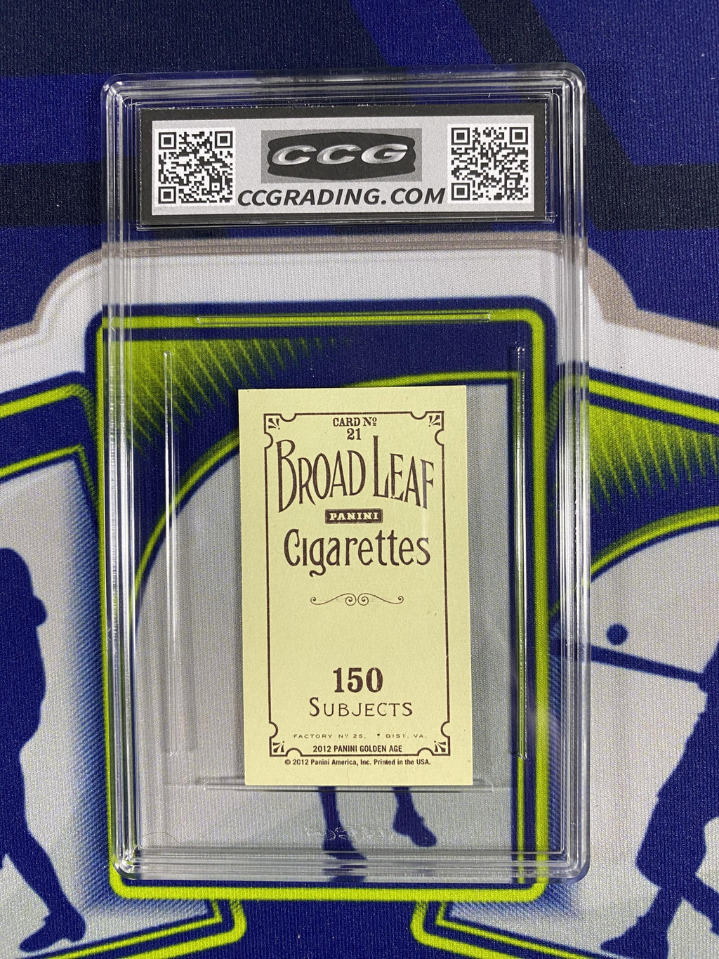 Bobby James 2012 Panini Golden Age 21 CCG 10 RC
