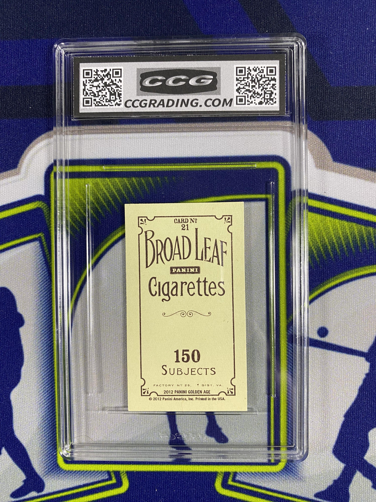 Bobby James 2012 Panini Golden Age 21 CCG 10 RC
