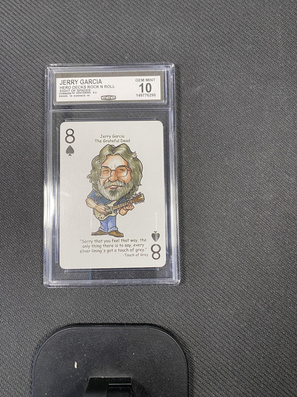 Jerry Garcia 2022 Herd Decks Rock N' Roll CCG 10 RC