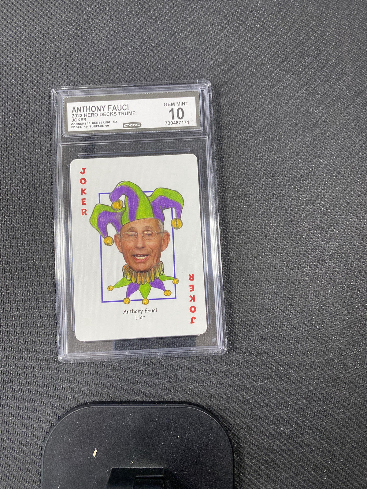 Anthony Fauci 2023 Hero Decks Trump Joker CCG 10 RC