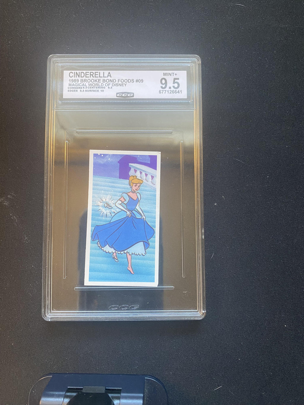 Cinderella 1989 Brooke Bond Foods Magical World of Disney 9 CCG 9.5 RC