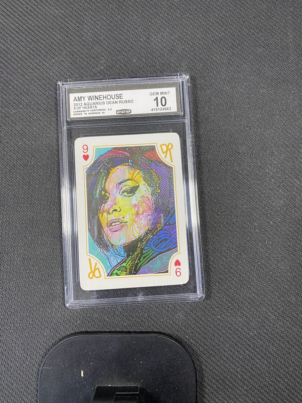 Amy Winehouse 2012 Aquaris 9 of Hearts CCG 10 RC