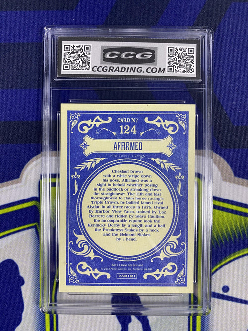 Affirmed 2012 Panini Golden Age 124 CCG 10 RC