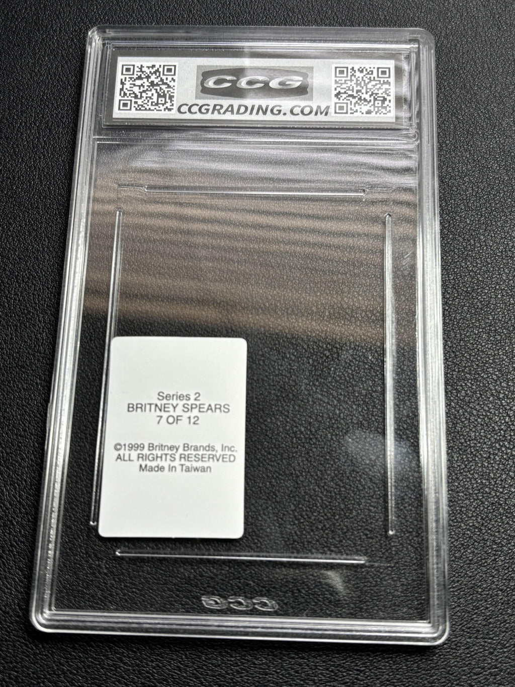 Britney Spears 1999 Series 2 Britney Brands Inc CCG 10