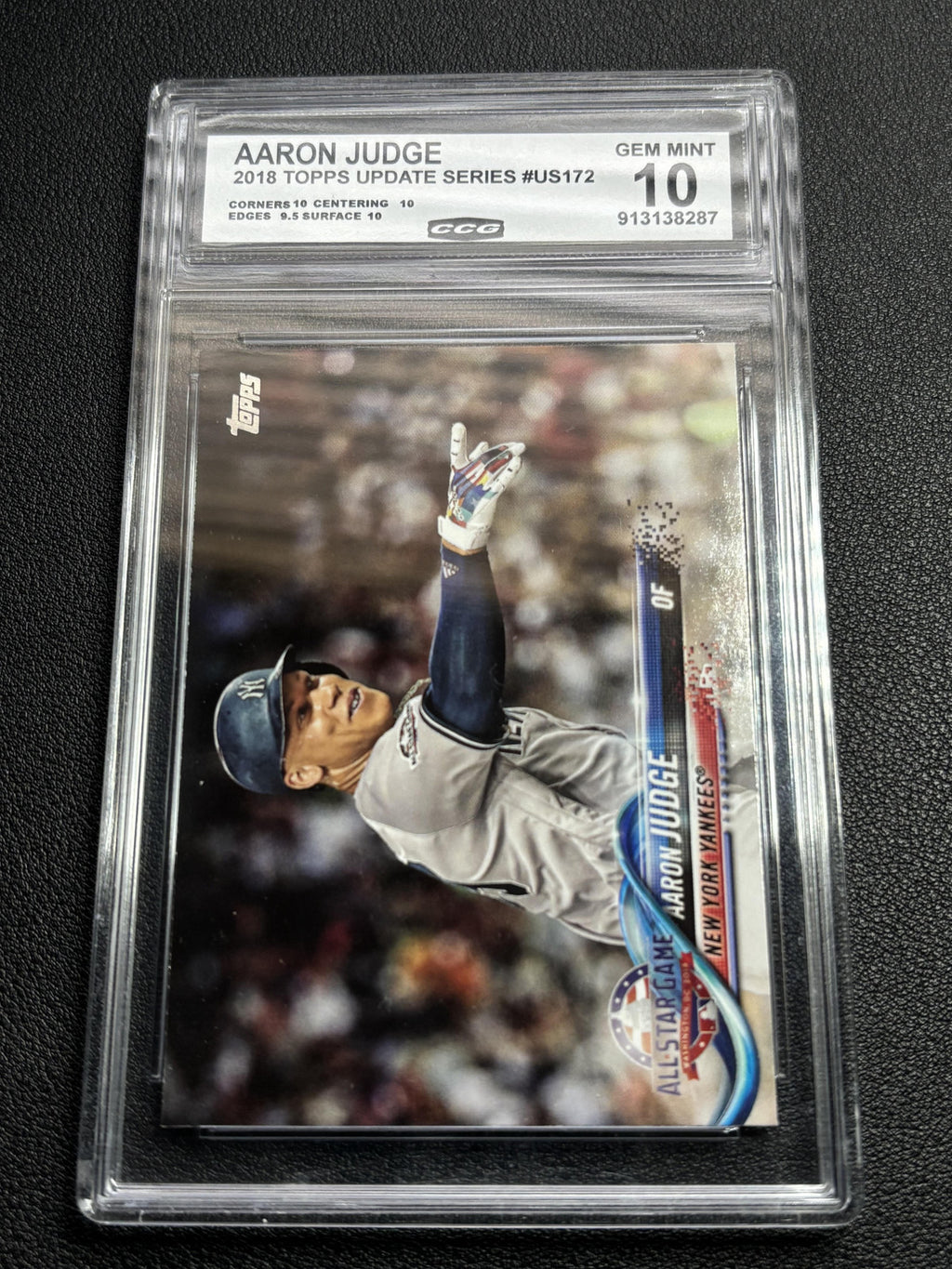 Aaron Judge 2018 Topps Update Series CCG 10