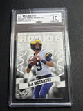 J.J. McCarthy 2023 Leaf Prized Rookie CCG 10