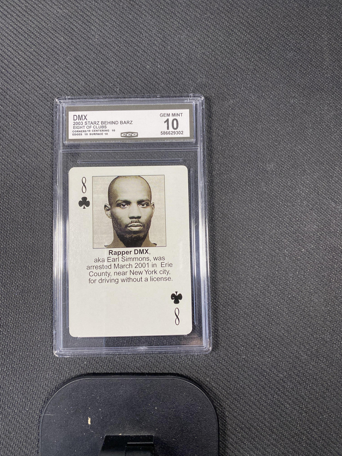 DMX 2003 Starz Behind Barz CCG 10 RC