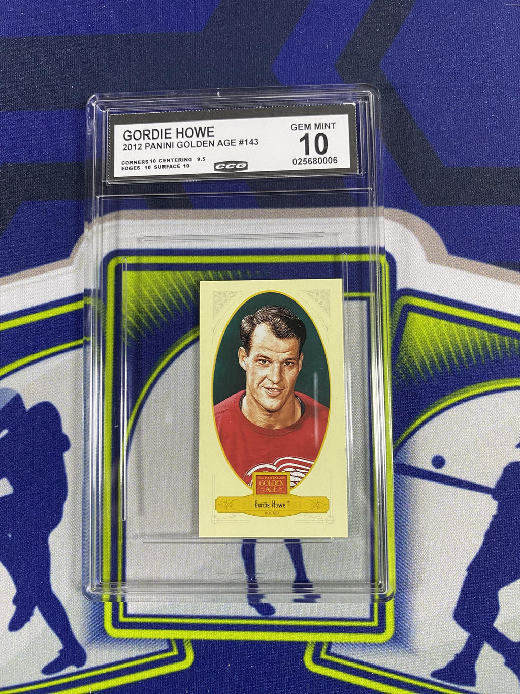 Gordie Howe 2012 Panini Golden Age 143 CCG 10 RC