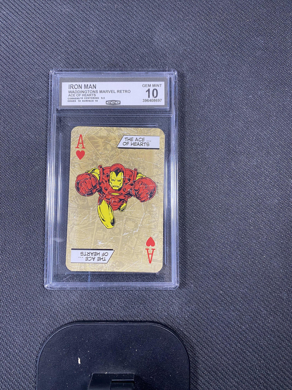 Iron Man 2009 Waddingtons Marvel Retro CCG 10 RC