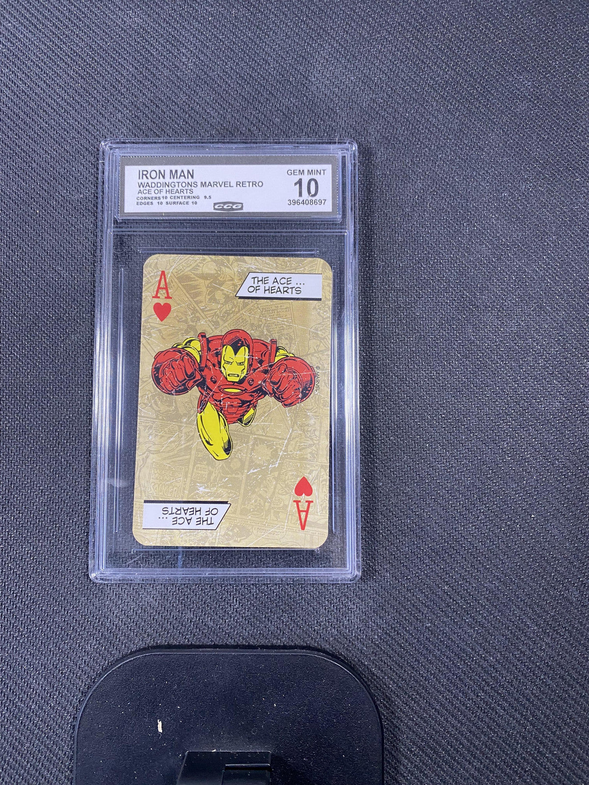Iron Man 2009 Waddingtons Marvel Retro CCG 10 RC