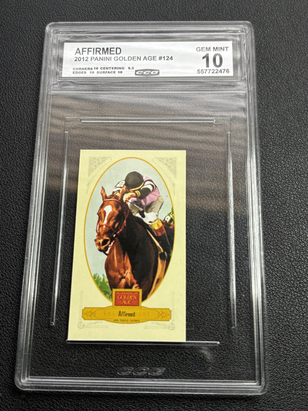 Affirmed 2012 Panini Golden Age CCG 10