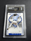 Bobby Witt Jr. 2018 Leaf Perfect Game National Showcase Blue Rookie CCG 10