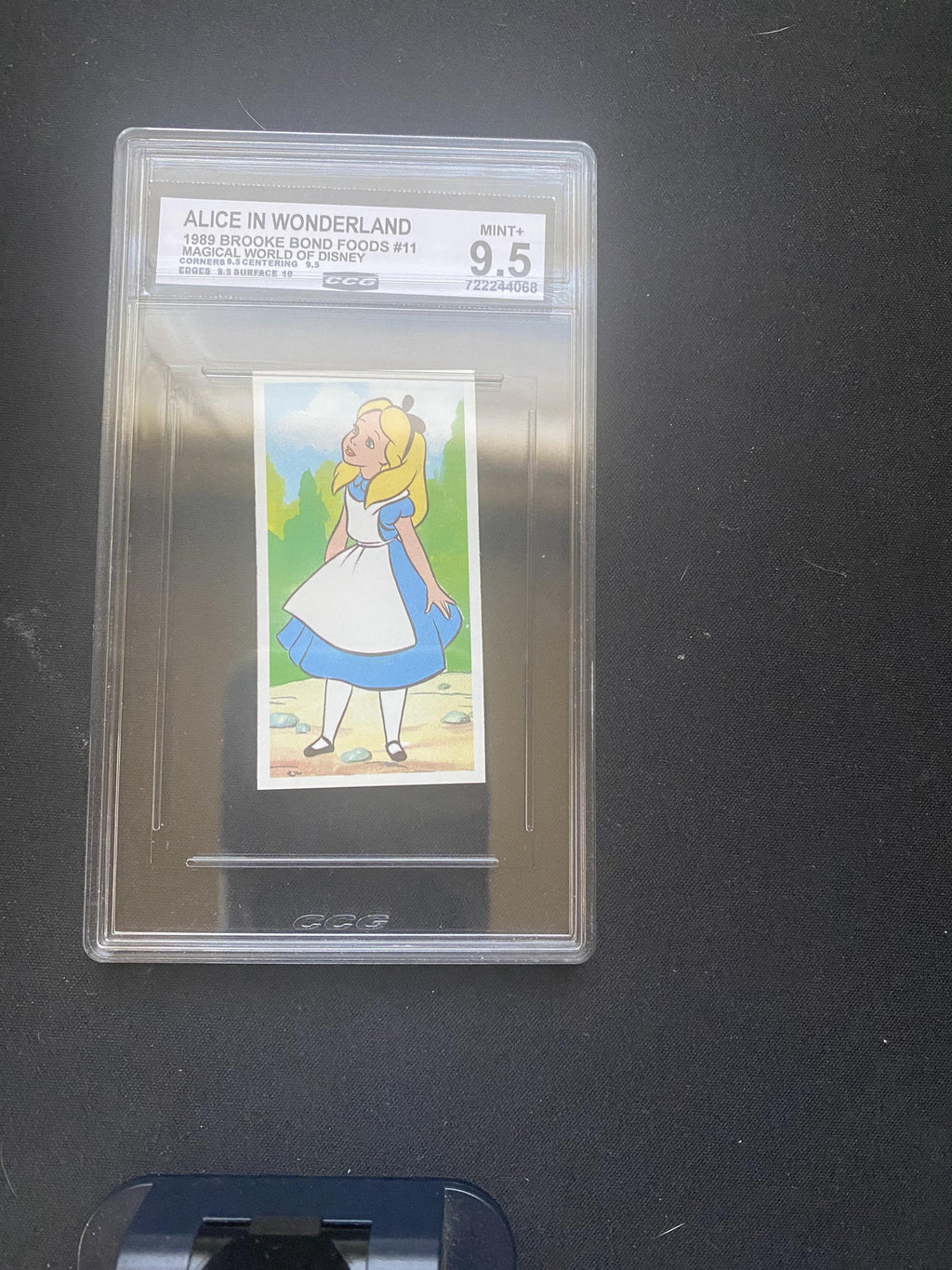 Alice in Wonderland 1989 Brooke Bond Foods Magical World of Disney 11 CCG 9.5 RC