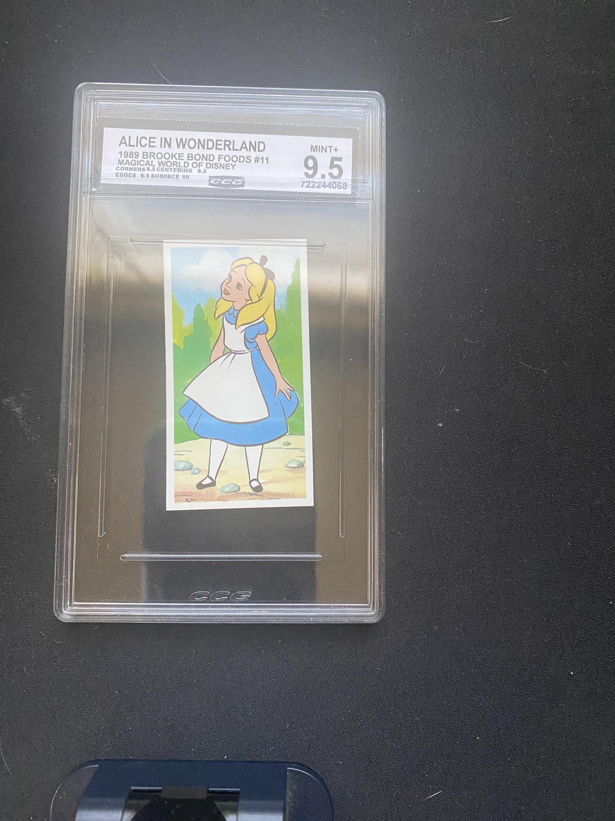 Alice in Wonderland 1989 Brooke Bond Foods Magical World of Disney 11 CCG 9.5 RC