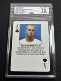 Eminem 2003 Starz Behind Barz Ace of Clubs CCG 10