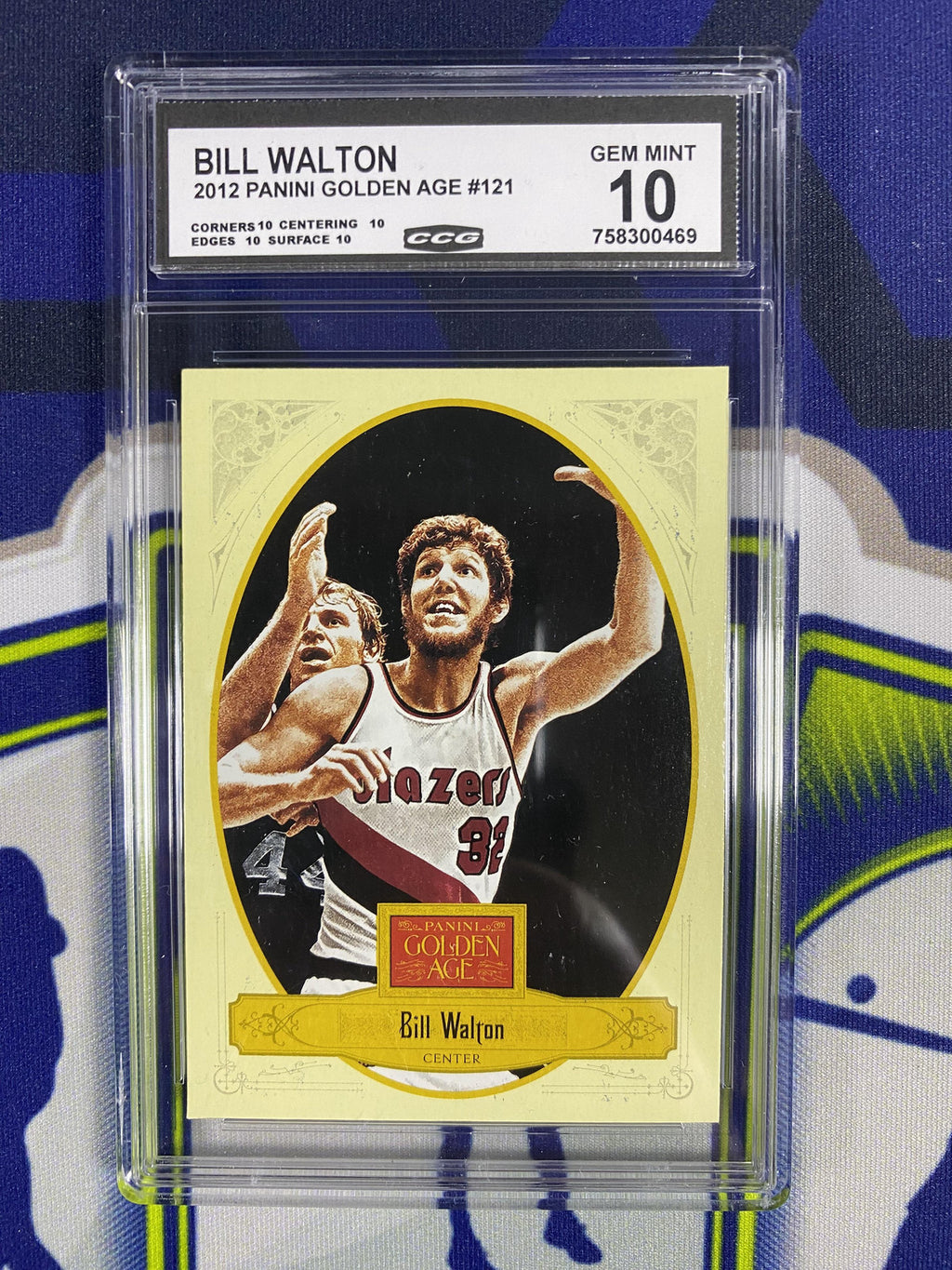 Bill Walton 2012 Panini Golden Age 121 CCG 10 RC