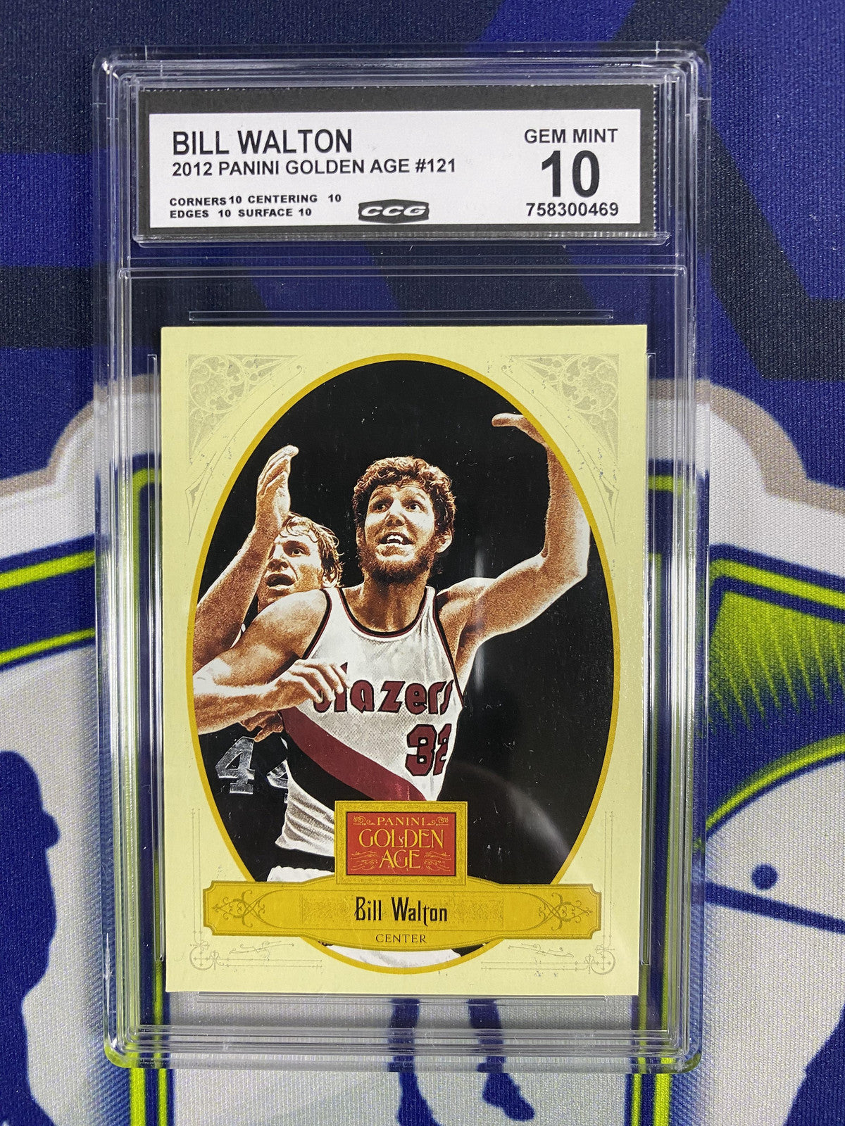 Bill Walton 2012 Panini Golden Age 121 CCG 10 RC