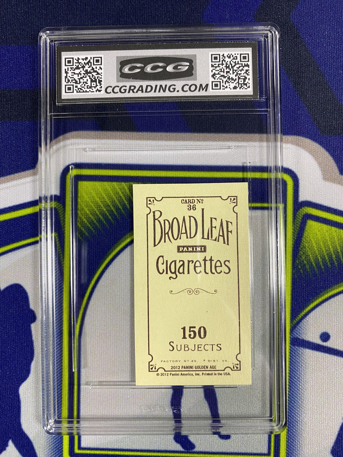 Hindenburg 2012 Panini Golden Age 36 CCG 9.5 RC